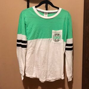 PINK long sleeve Tee